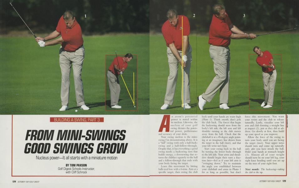 FROM MINI-SWINGS GOOD SWINGS GROW