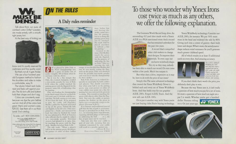 A Daly rules reminder