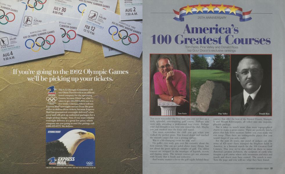 America's 100 Greatest Courses
