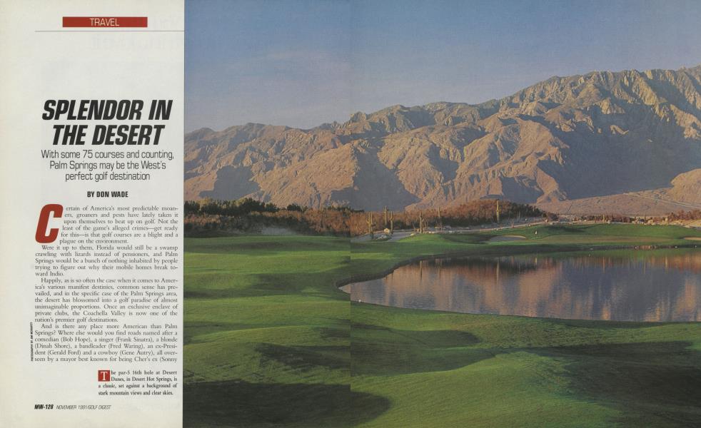 SPLENDOR IN THE DESERT