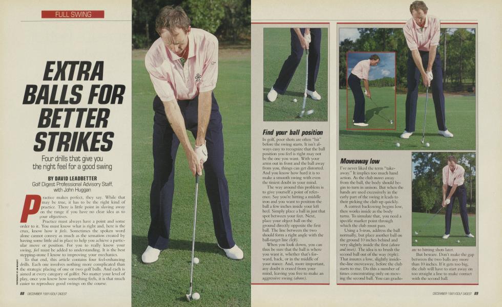 EXTRA BALLS FOR BETTER STRIKES