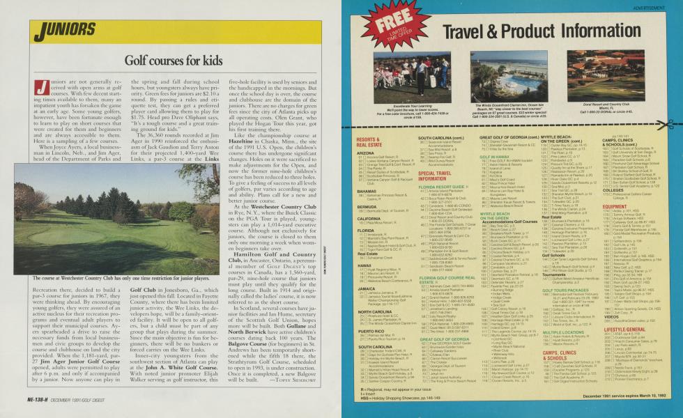 Golf courses for kids