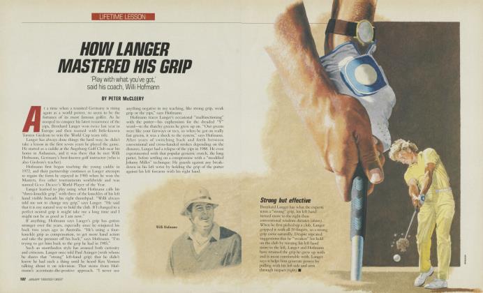 HOW LANGER MASTERED HIS GRIP