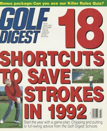 MARCH 1992 | Golf Digest