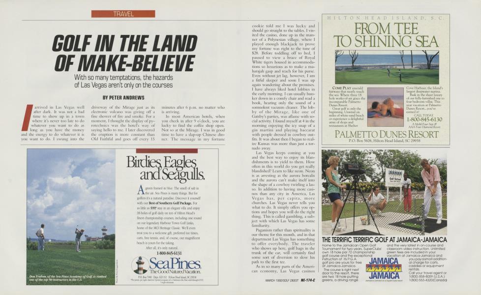 GOLF IN THE LAND OF MAKE-BELIEVE