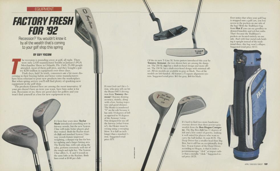 FACTORY FRESH FOR '92