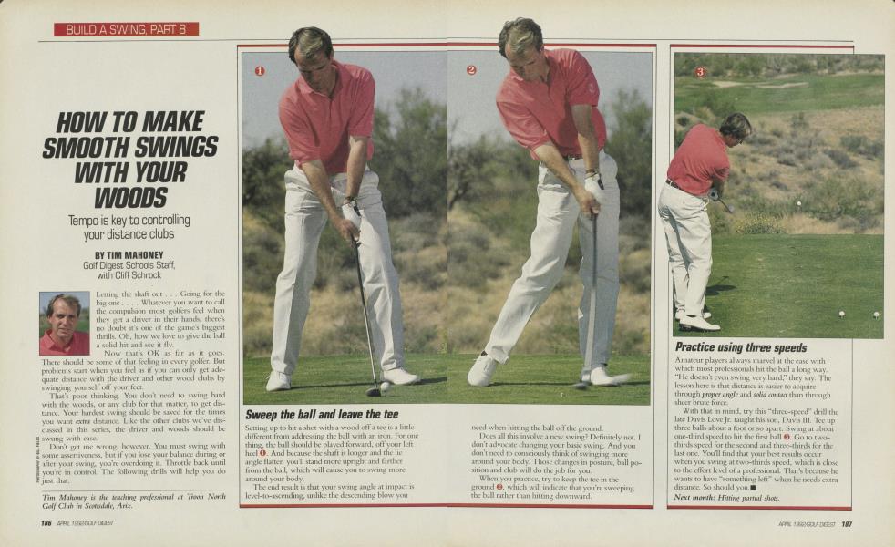 HOW TO MAKE SMOOTH SWINGS WITH YOUR WOODS