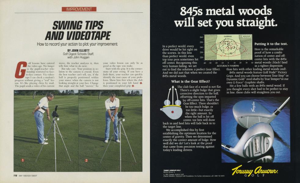 SWING TIPS AND VIDEOTAPE