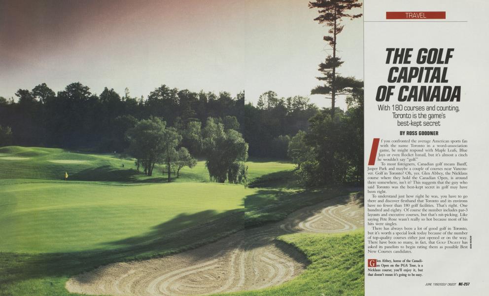 THE GOLF CAPITAL OF CANADA