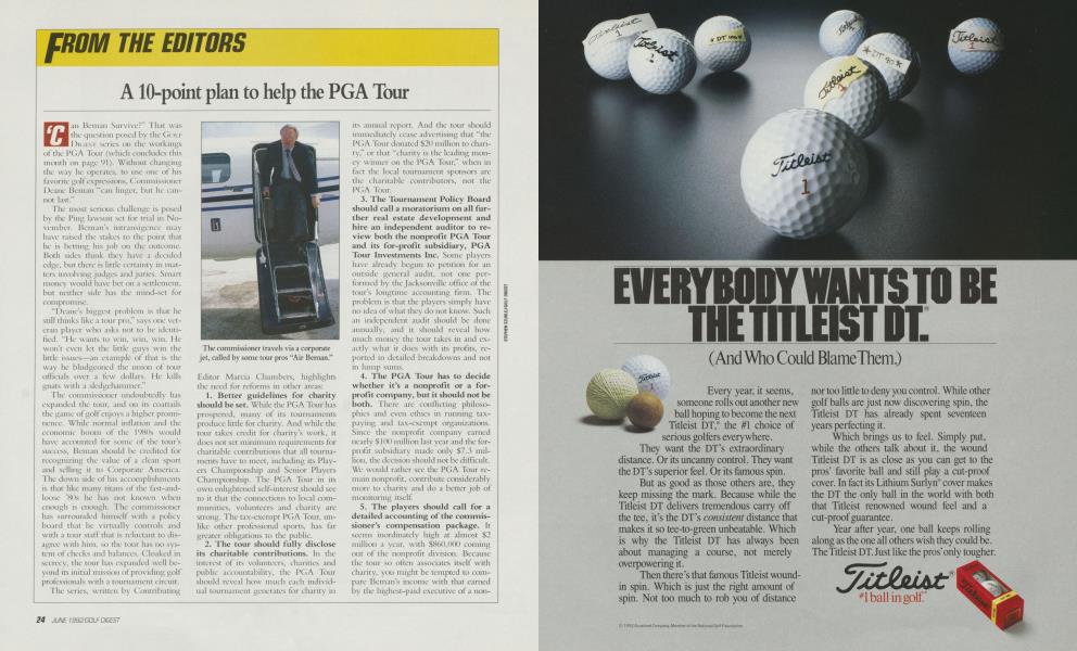 A 10-point plan to help the PGA Tour