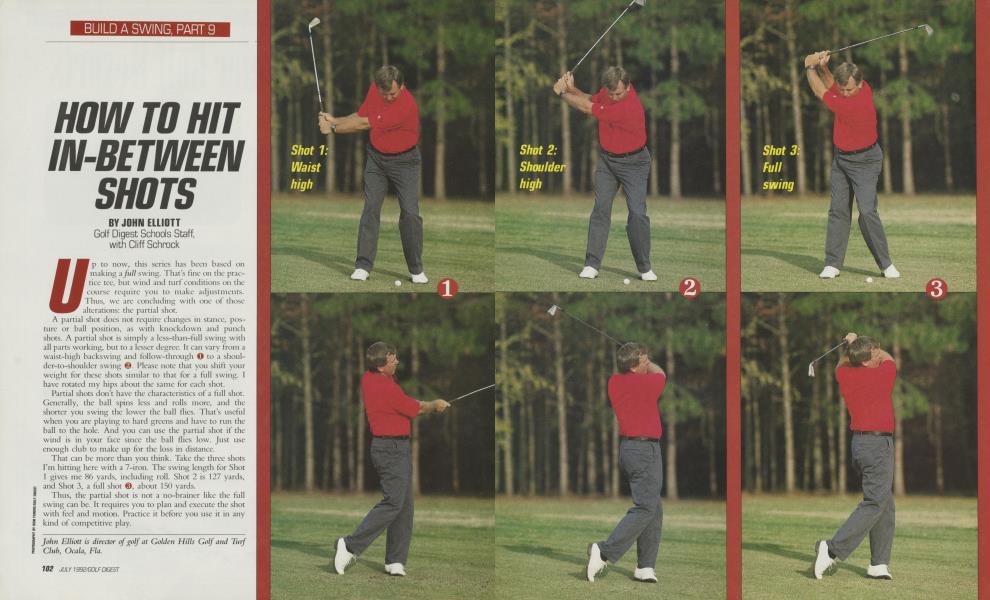 HOW TO HIT IN-BETWEEN SHOTS
