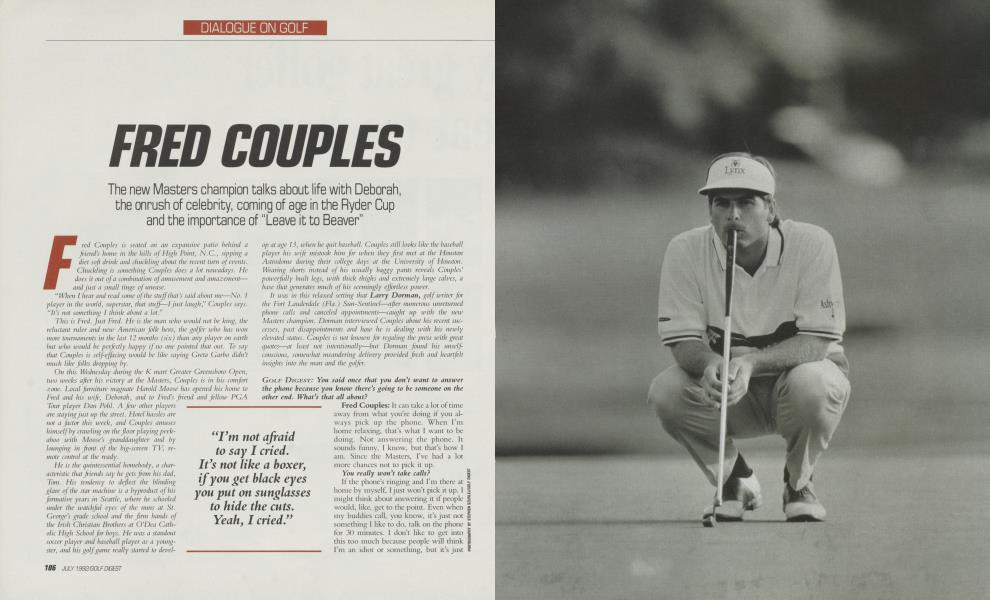 FRED COUPLES