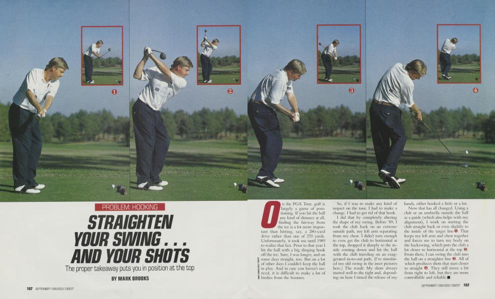 STRAIGHTEN YOUR SWING... AND YOUR SHOTS