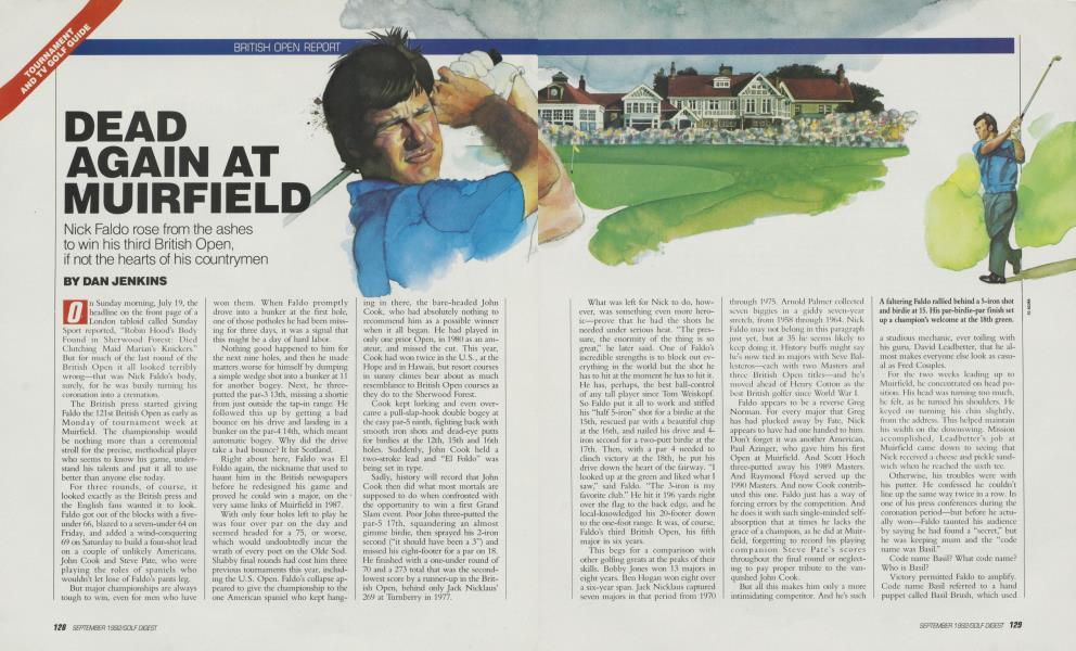 DEAD AGAIN AT MUIRFIELD