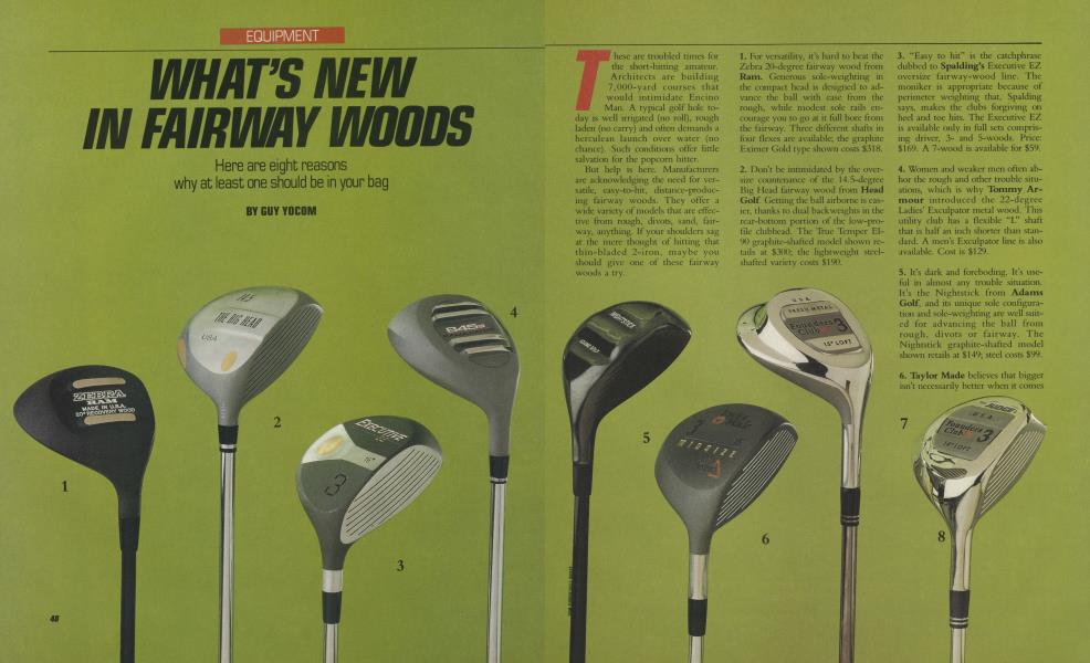 WHAT'S HEW IN FAIRWAY WOODS
