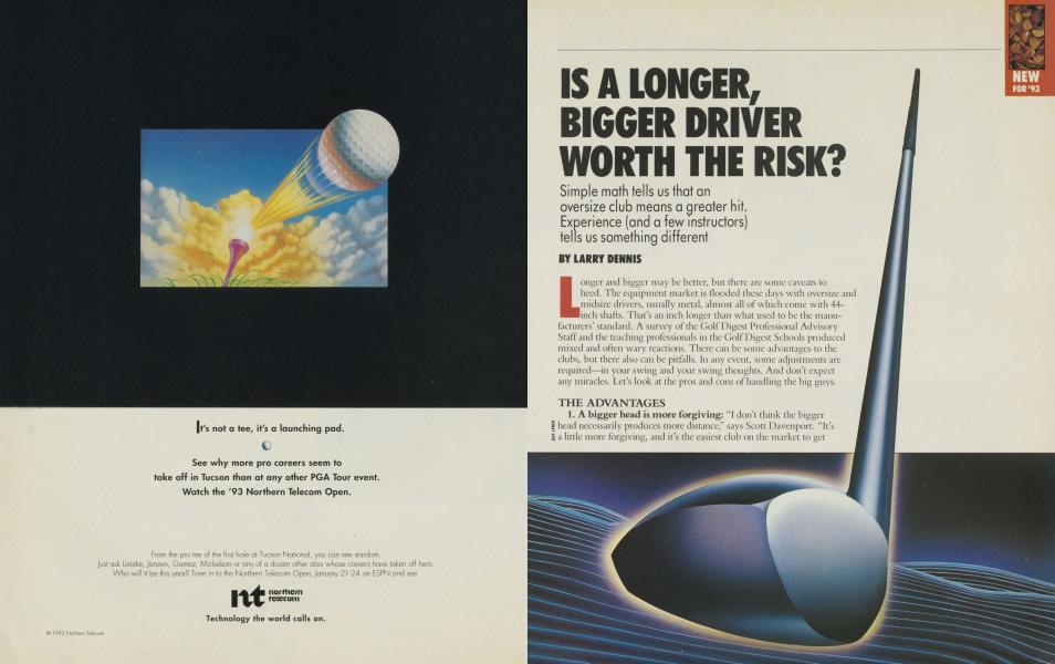 IS A LONGER, BIGGER DRIVER WORTH THE RISK?