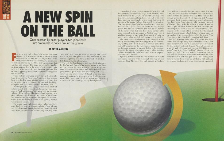 A NEW SPIN ON THE BALL