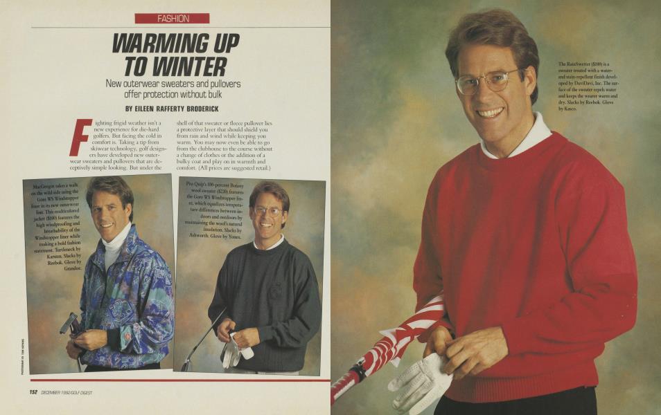 WARMING UP TO WINTER