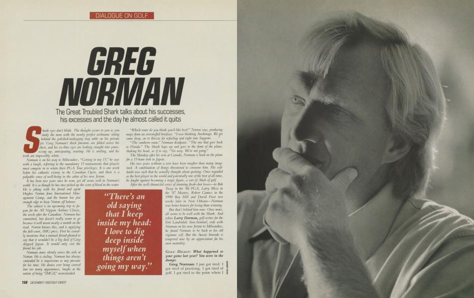 GREG NORMAN