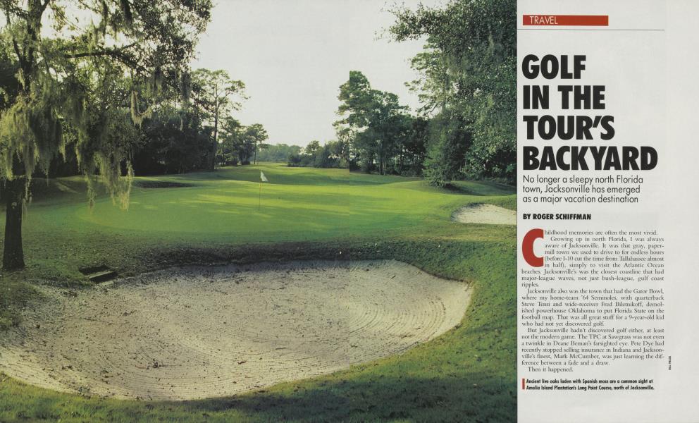 GOLF IN THE TOUR'S BACKYARD