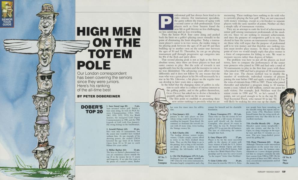 HIGH MEN ON THE TOTEM POLE
