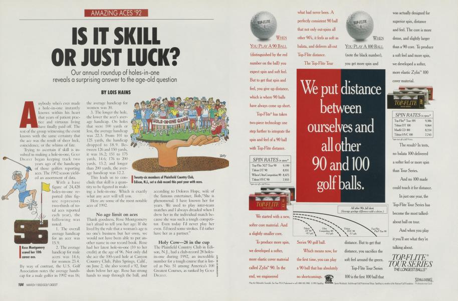 IS IT SKILL OR JUST LUCK?