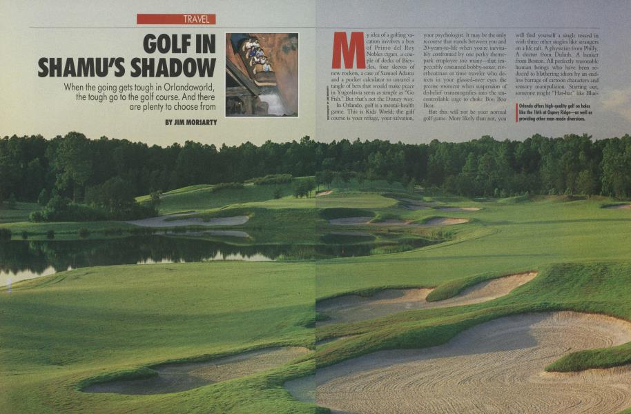 GOLF IN SHAMU'S SHADOW