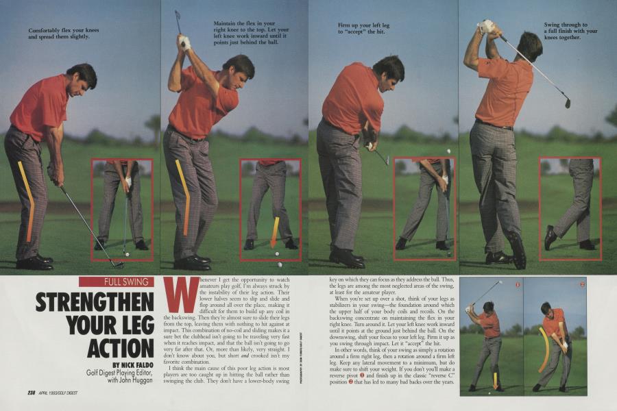 STRENGTHEN YOUR LEG ACTION