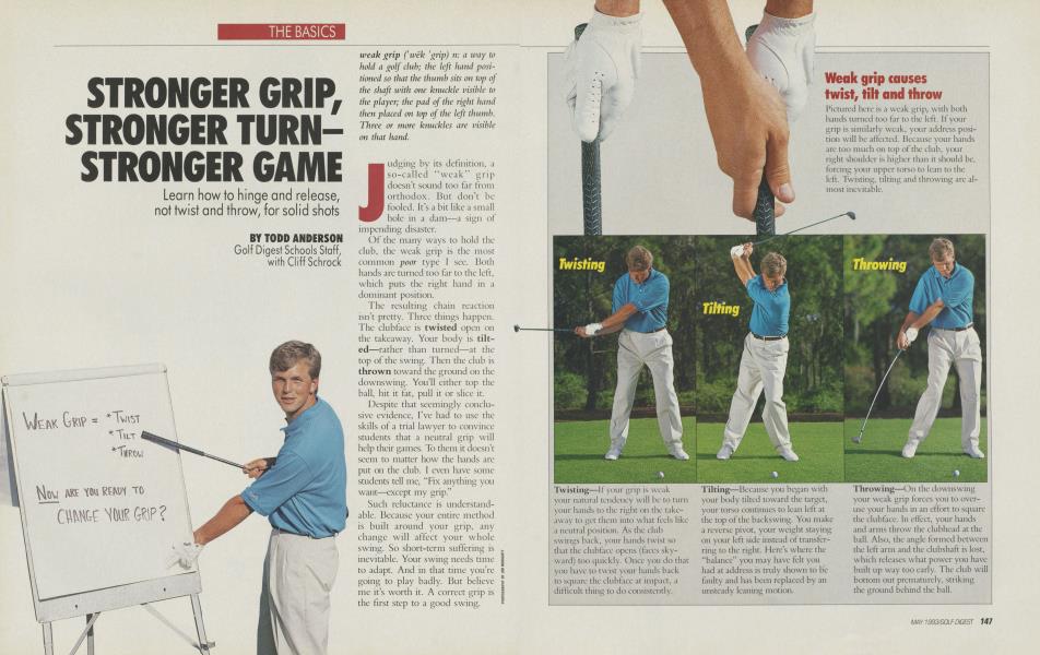 STRONGER GRIP, STRONGER TURNS, TRONGER GAME