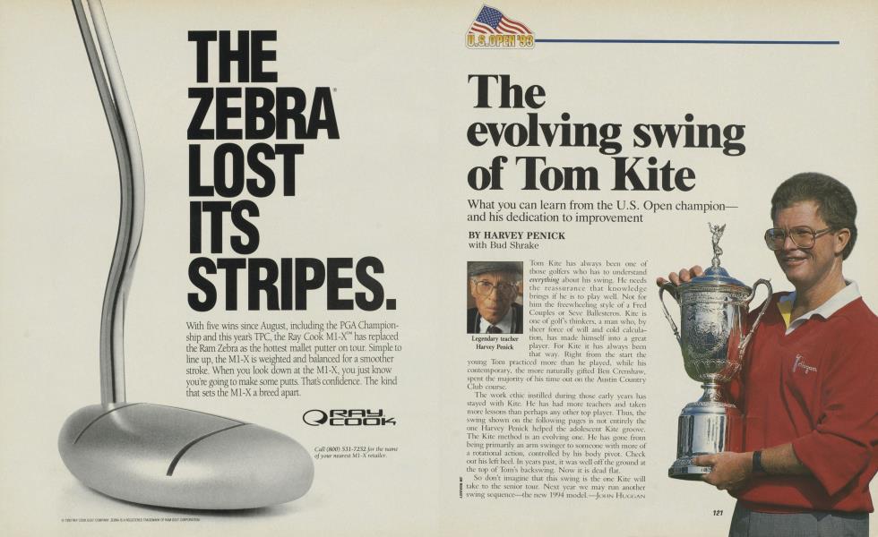 The evolving swing of Tom Kite