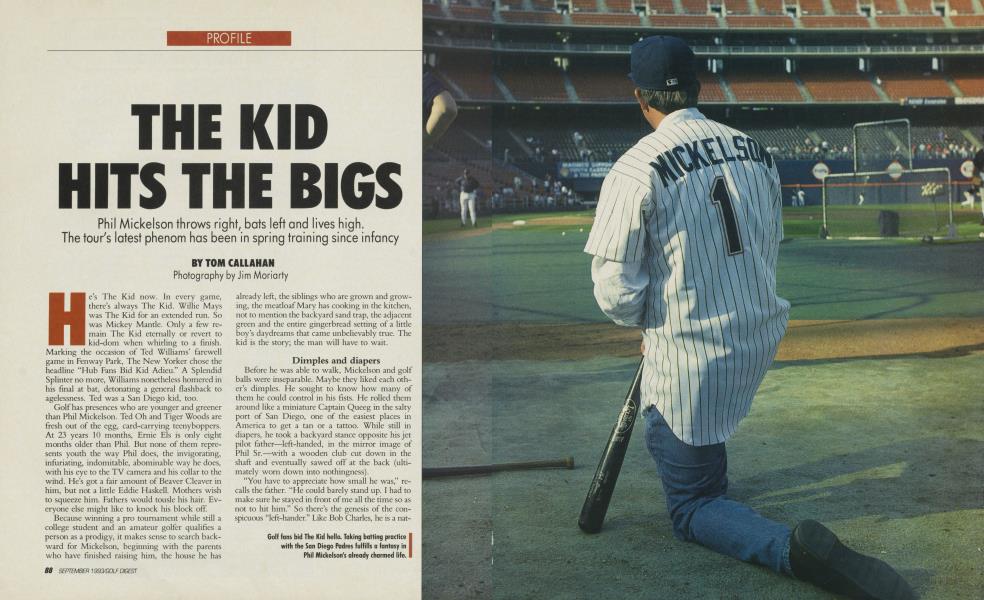 THE KID HITS THE BIGS