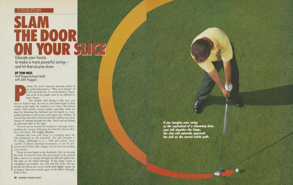 SLAM THE FOOR ON YOUR SLICE