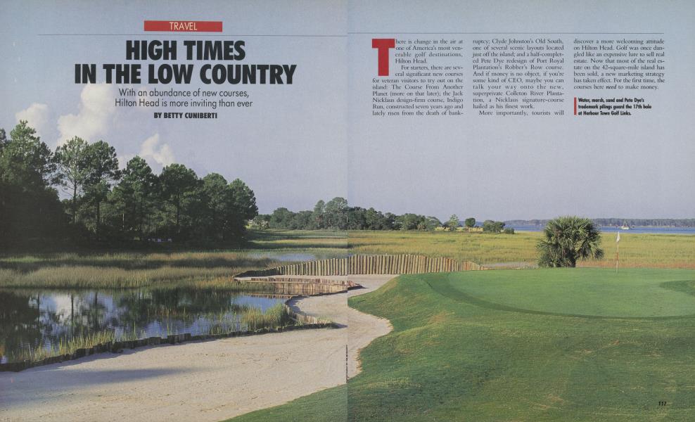 HIGH TIMES IN THE LOW COUNTRY