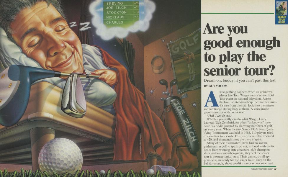 Are you good enough to play the senior tour?