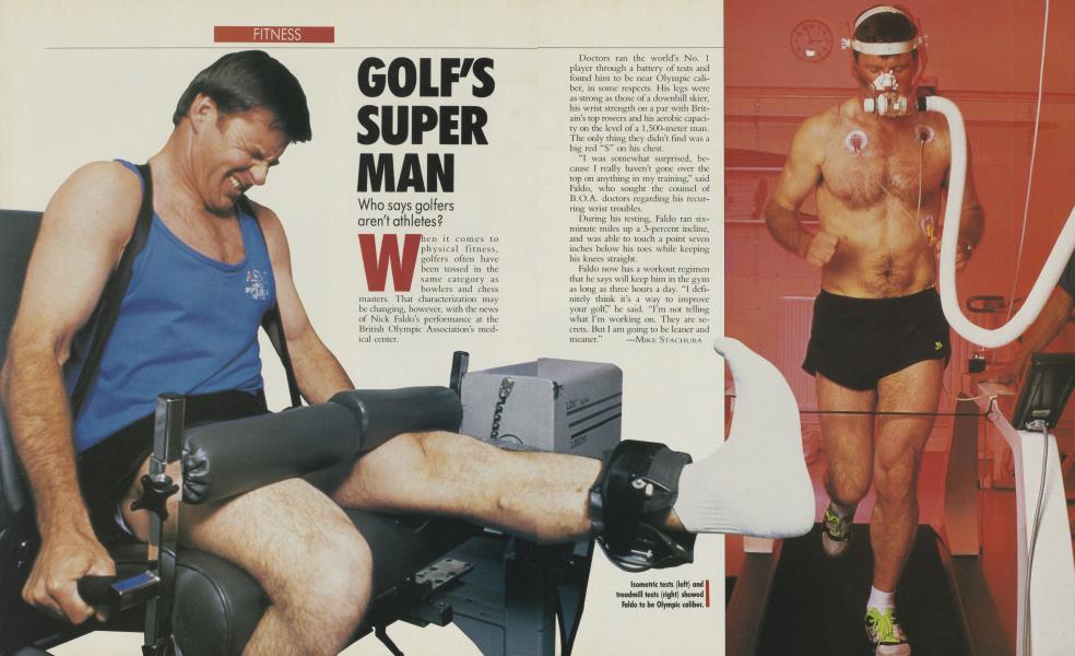 GOLF'S SUPER MAN