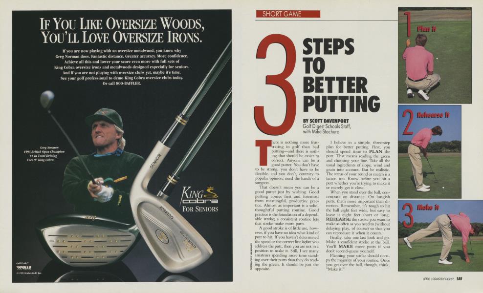 3 STEPS TO BETTER PUTTING