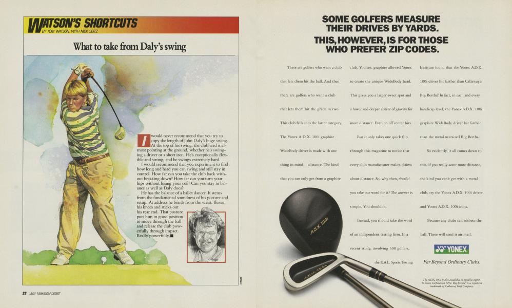 What to take from Daly’s swing