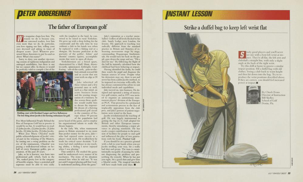 The father of European golf