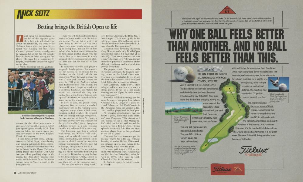 Betting brings the British Open to life
