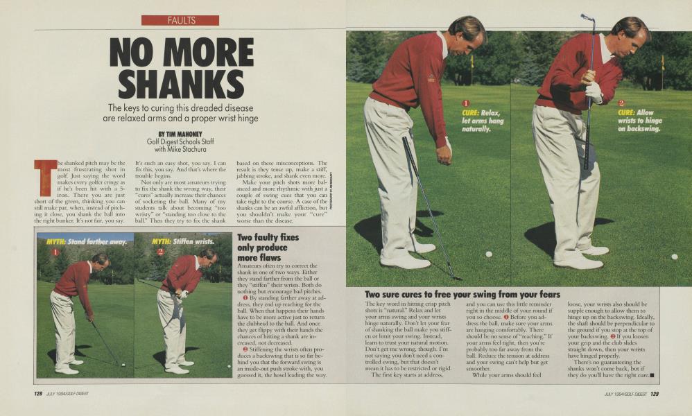 NO MORE SHANKS