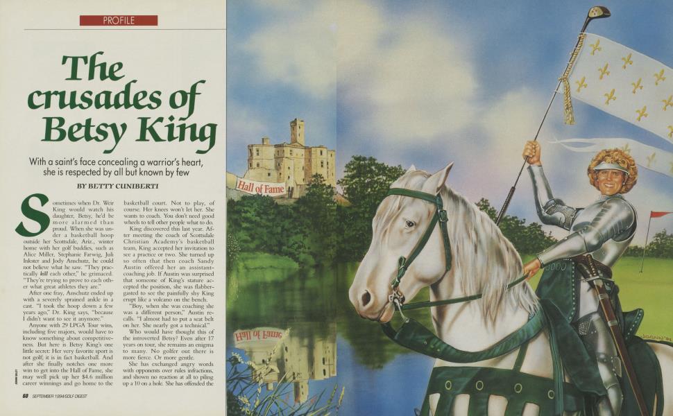 The crusades of Betsy King