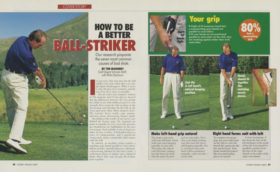 HOW TO BE A BETTER BALL-STRIKER
