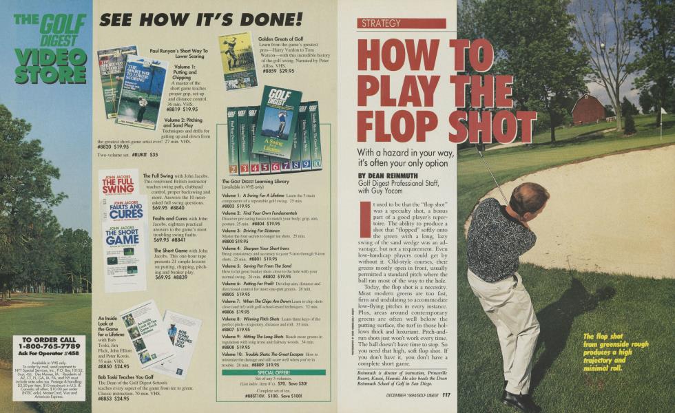 HOW TO PLAY THE FLOP SHOT