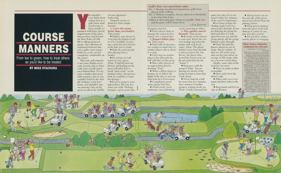 COURSE MANNERS