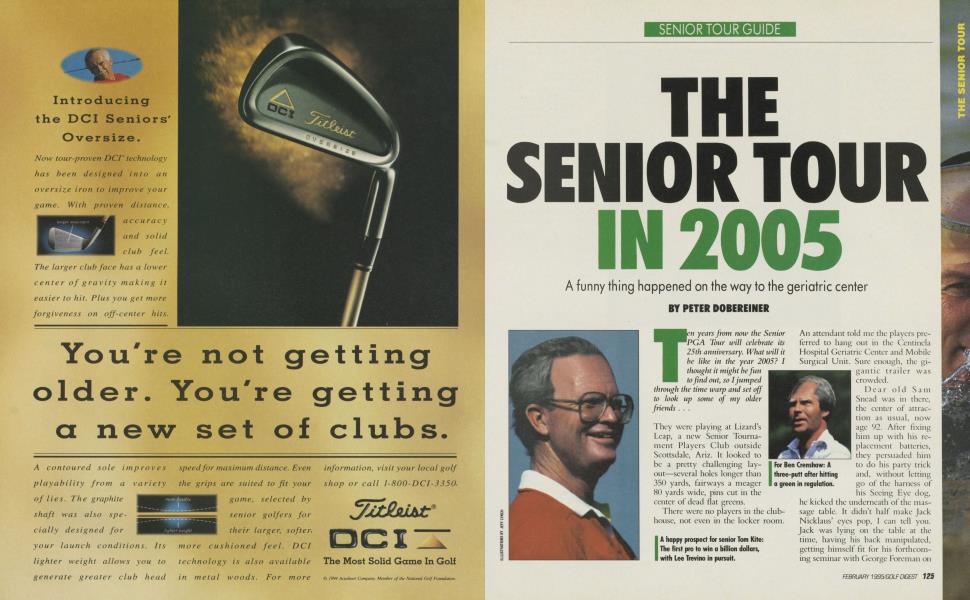 THE SENIOR TOUR IN 2005