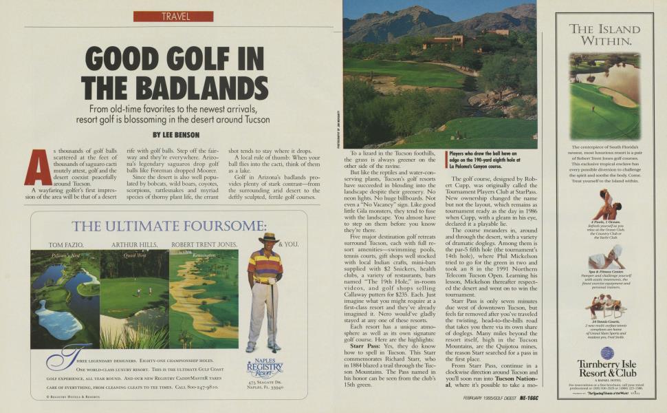 GOOD GOLF IN THE BADLANDS