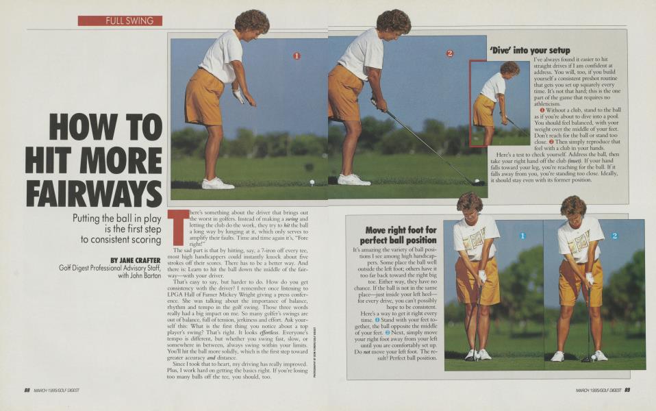 HOW TO HIT MORE FAIRWAYS