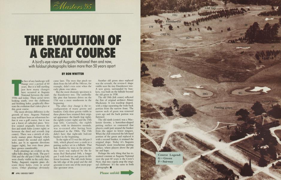 THE EVOLUTION OF A GREAT COURSE