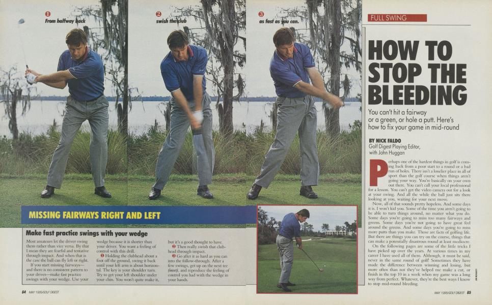 HOW TO STOP THE BLEEDING