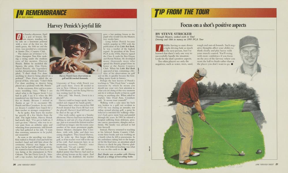 Focus on a shot’s positive aspects